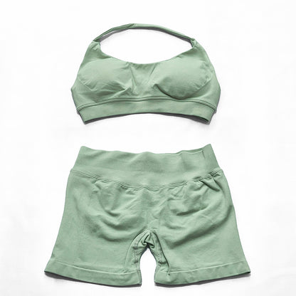 Impact Sports Bra & Short 2 Pieces Set